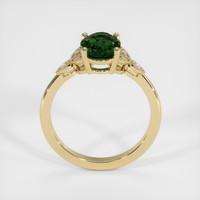 2.17 Ct. Green Sapphire Ring, 10K Yellow Gold 3