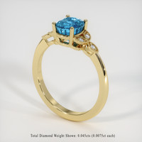 1.85 Ct. Gemstone Ring, 14K Yellow Gold 2