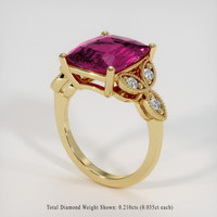 6.33 Ct. Gemstone Ring, 14K Yellow Gold 2