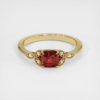 1.37 Ct. Ruby Ring, 14K Yellow Gold 1