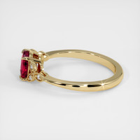 2.05 Ct. Ruby Ring, 14K Yellow Gold 4