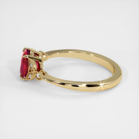 2.31 Ct. Ruby Ring, 14K Yellow Gold 4