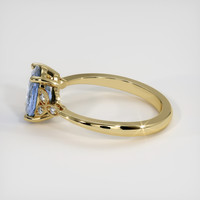 2.19 Ct. Bi Color Sapphire Ring, 14K Yellow Gold 4