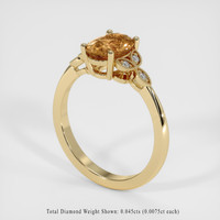 1.65 Ct. Sapphire Ring, 14K Yellow Gold 2