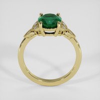 1.76 Ct. Emerald Ring, 18K Yellow Gold 3