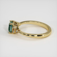 0.86 Ct. Gemstone Ring, 18K Yellow Gold 4
