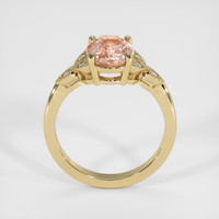 2.12 Ct. Sapphire Ring, 18K Yellow Gold 3