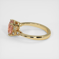 2.12 Ct. Sapphire Ring, 18K Yellow Gold 4