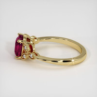 1.93 Ct. Ruby Ring, 18K Yellow Gold 4