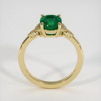1.84 Ct. Emerald Ring, 18K Yellow Gold 3