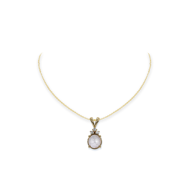 Jewelry image on model