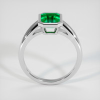 1.25 Ct. Emerald Ring, Platinum 950 3