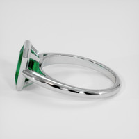 1.72 Ct. Emerald Ring, Platinum 950 4
