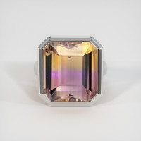 21.99 Ct. Gemstone Ring, Platinum 950 1