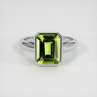 2.77 Ct. Gemstone Ring, Platinum 950 1