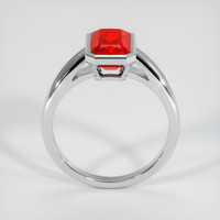 2.81 Ct. Ruby Ring, Platinum 950 3