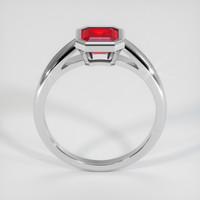 1.22 Ct. Ruby Ring, Platinum 950 3