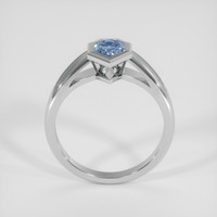 1.10 Ct. Blue Sapphire Ring, Platinum 950 3