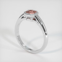 0.56 Ct. Sapphire Ring, Platinum 950 2