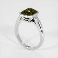 4.07 Ct. Sapphire Ring, Platinum 950 2