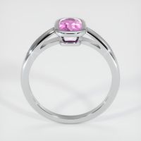 1.05 Ct. Pinkish Purple Sapphire Ring, Platinum 950 3