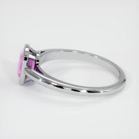 1.05 Ct. Pinkish Purple Sapphire Ring, Platinum 950 4
