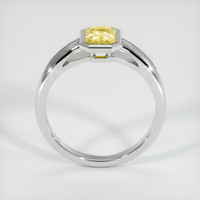0.88 Ct. Yellow Sapphire Ring, Platinum 950 3