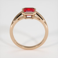 1.22 Ct. Ruby Ring, 14K Rose Gold 3