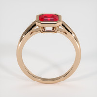 1.35 Ct. Ruby Ring, 14K Rose Gold 3