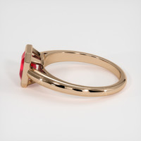 1.35 Ct. Ruby Ring, 14K Rose Gold 4