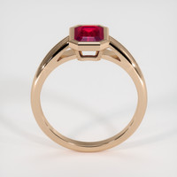 1.02 Ct. Ruby Ring, 14K Rose Gold 3