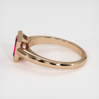 1.02 Ct. Ruby Ring, 14K Rose Gold 4