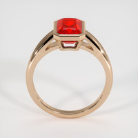 2.81 Ct. Ruby Ring, 18K Rose Gold 3