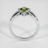 1.20 Ct. Green Sapphire Ring, 10K White Gold 3