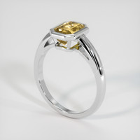 1.31 Ct. Gemstone Ring, 14K White Gold 2