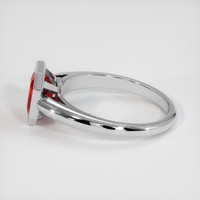 1.61 Ct. Ruby Ring, 14K White Gold 4