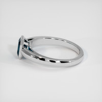 1.86 Ct. Sapphire Ring, 14K White Gold 4