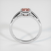 0.56 Ct. Sapphire Ring, 14K White Gold 3