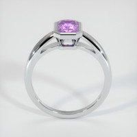 1.00 Ct. Sapphire Ring, 14K White Gold 3