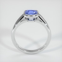 1.73 Ct. Blue Sapphire Ring, 18K White Gold 3