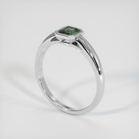 1.41 Ct. Gemstone Ring, 18K White Gold 2