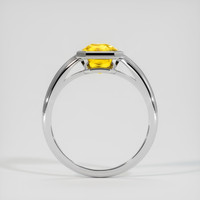3.02 Ct. Yellow Sapphire Ring, 18K White Gold 3