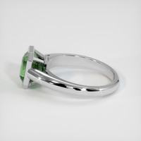 3.30 Ct. Sapphire Ring, 18K White Gold 4