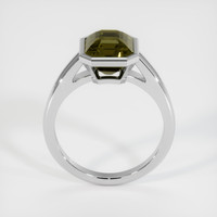 4.07 Ct. Sapphire Ring, 18K White Gold 3