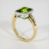 2.77 Ct. Gemstone Ring, 14K White & Yellow 2