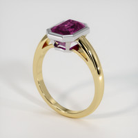 2.73 Ct. Gemstone Ring, 14K White & Yellow 2