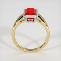 2.81 Ct. Ruby Ring, 14K White & Yellow 3