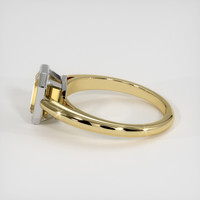 1.31 Ct. Gemstone Ring, 18K White & Yellow 4