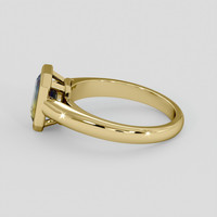 1.24 Ct. Bi Color Sapphire Ring, 10K Yellow Gold 4