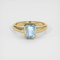 2.91 Ct. Gemstone Ring, 14K Yellow Gold 1